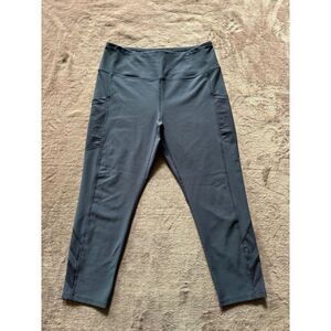 MONDETTA Leggings Womens Gray Stretch Performance + Luxury Size Large‎